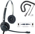 TruVoice HD-150 Office Headset with HD Sound and Noise Canceling Mic