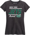 New York Jets Women's Relaxed Fit T-Shirt - Comfortable Game Tee