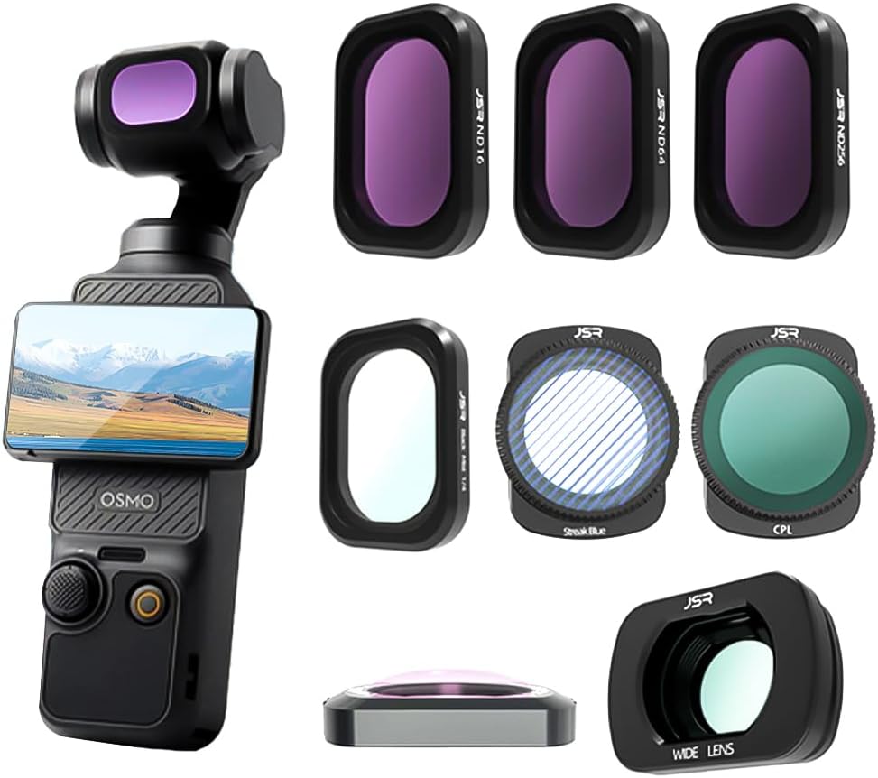 Magnetic ND & CPL & Black Mist Lens Filters for DJI OSMO Pocket 3