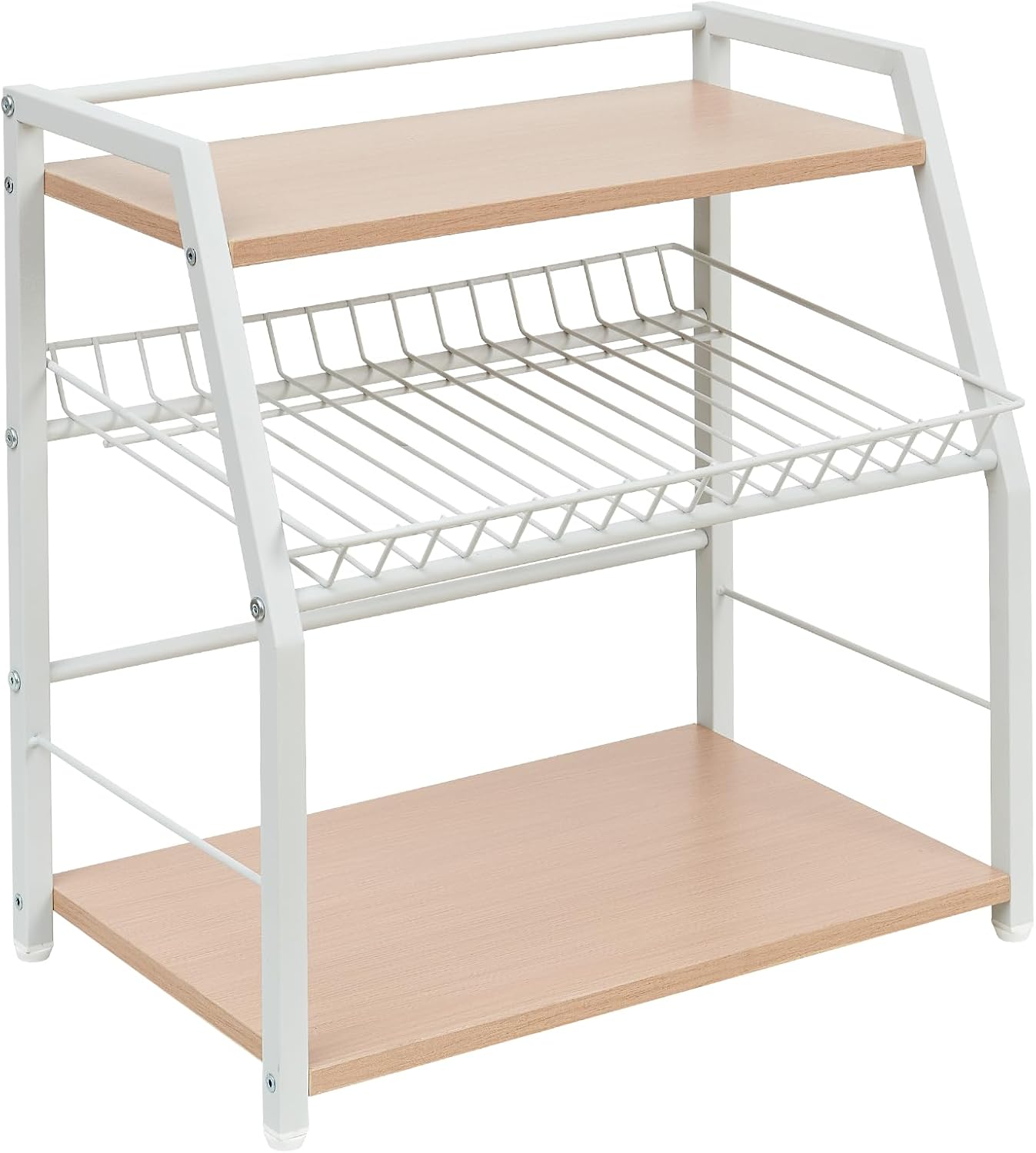 Kitchen Countertop Organizer for Snacks and Cans - 3 Tier Stand