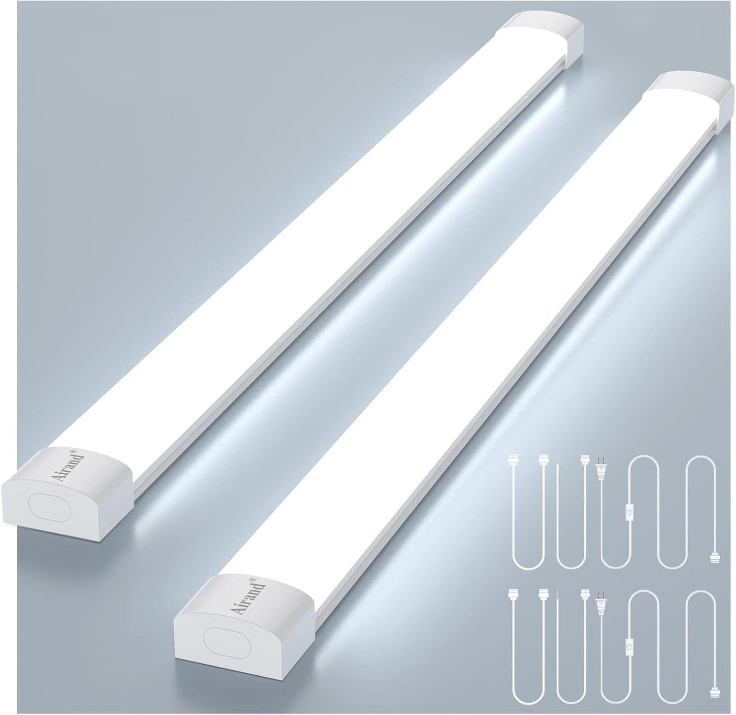 Super Bright 4FT LED Shop Lights Fixture for Garage and More