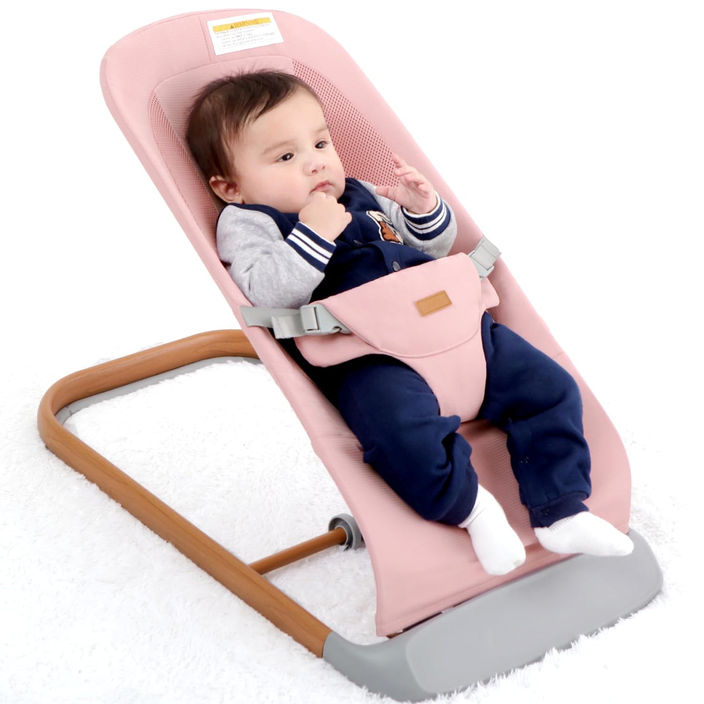 AMKE Ergonomic Baby Bouncer - 3 Recline Positions!