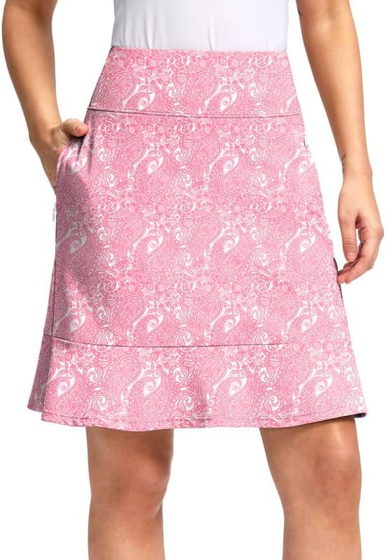 Viodia 20 in Knee Length Skorts for Women with Pockets