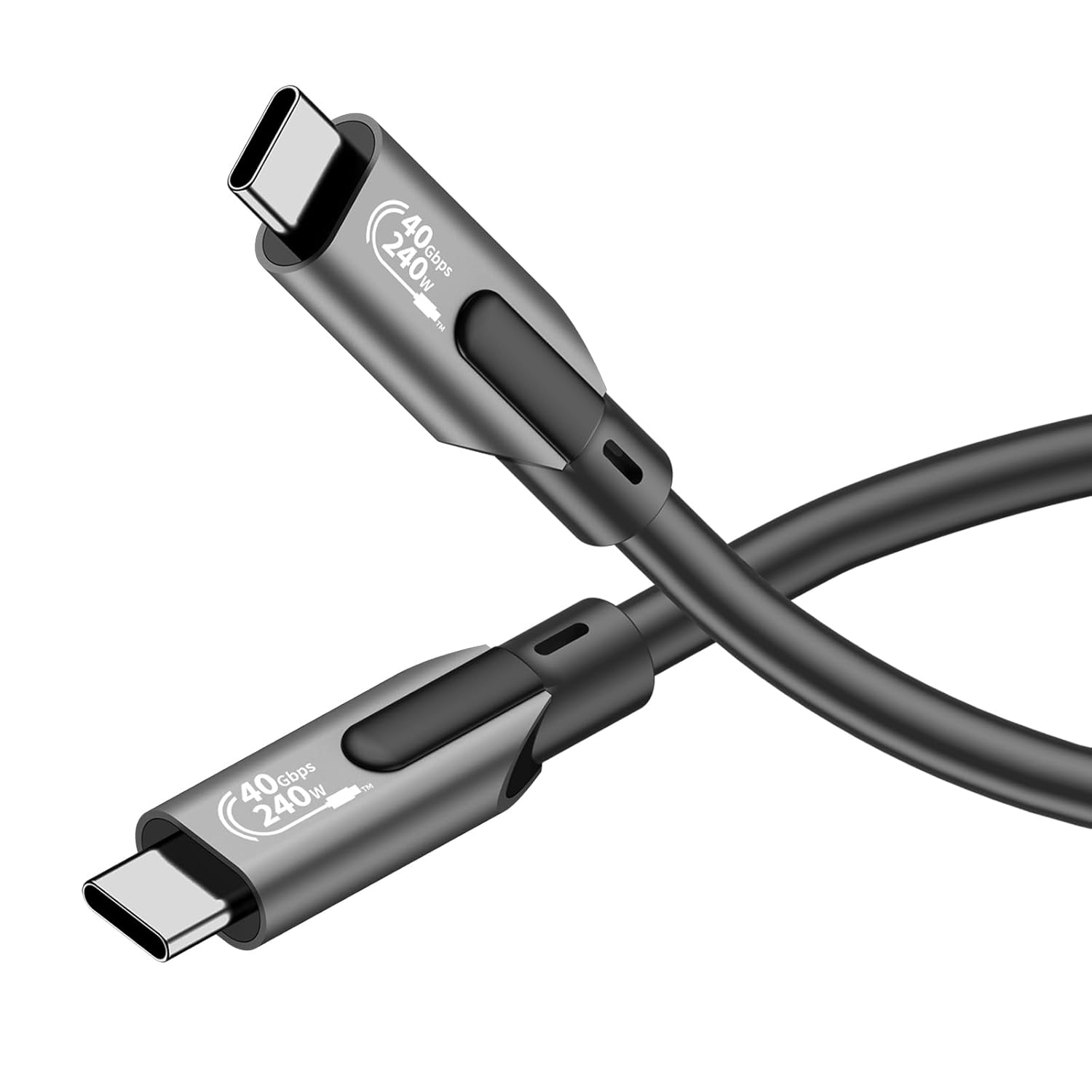 3FT Thunderbolt 4 Cable: 40Gbps Speed for MacBook Pro, iPhone 16, Docking Station