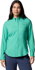 Plus-Size Tamiami II Long Sleeve Shirt for Women - Sun Shielded