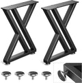 16 in Metal Coffee Table Legs Y Shape - Heavy Duty DIY Bench Legs