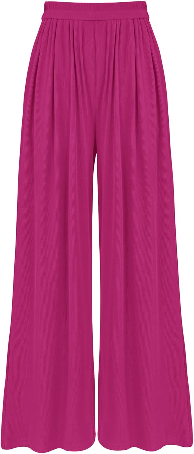 Casual Wide Leg Pants for Women - Stylish and Comfortable Fit