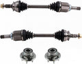 TRQ Front Driver & Passenger Side Drivetrain Kit CV Axle Shaft