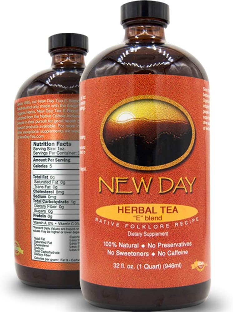 Essiac Tea 32 Ounce Extract for Immune System and Liver Support
