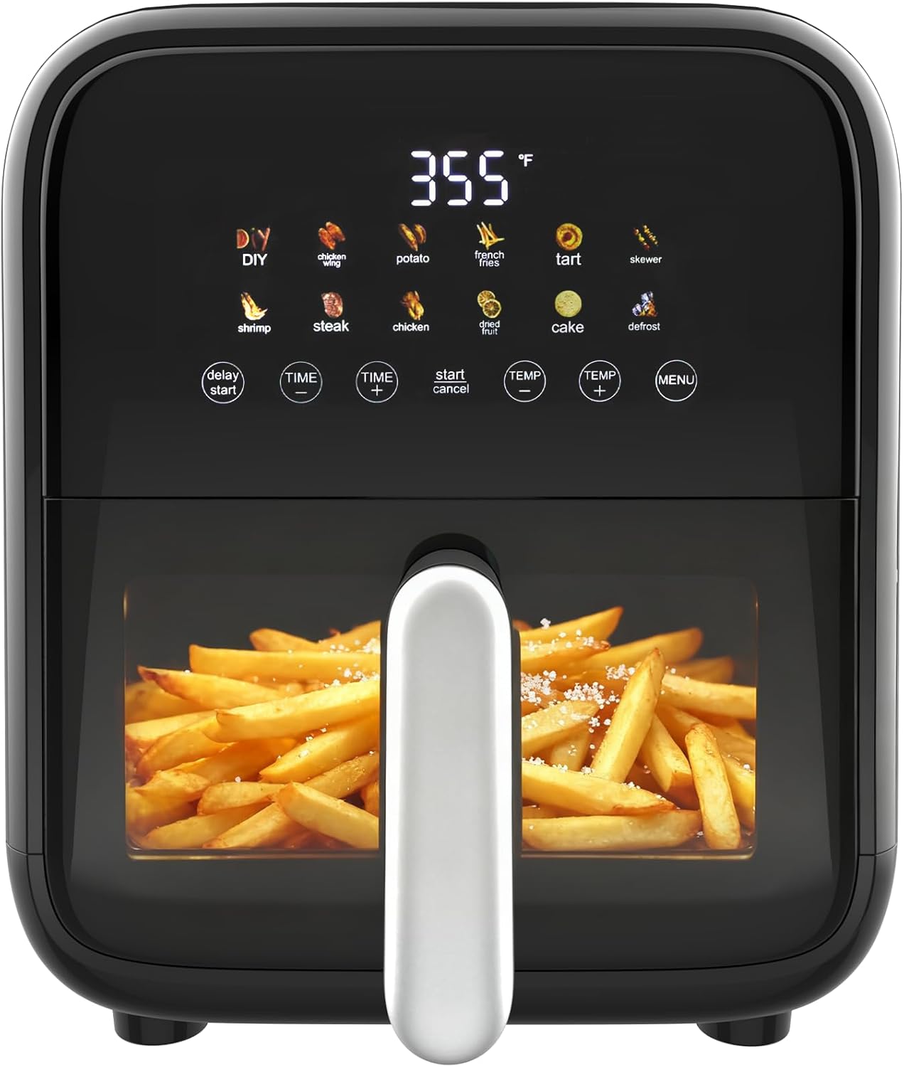 OLIXIS 7.9QT Air Fryer with Window for Healthy Cooking