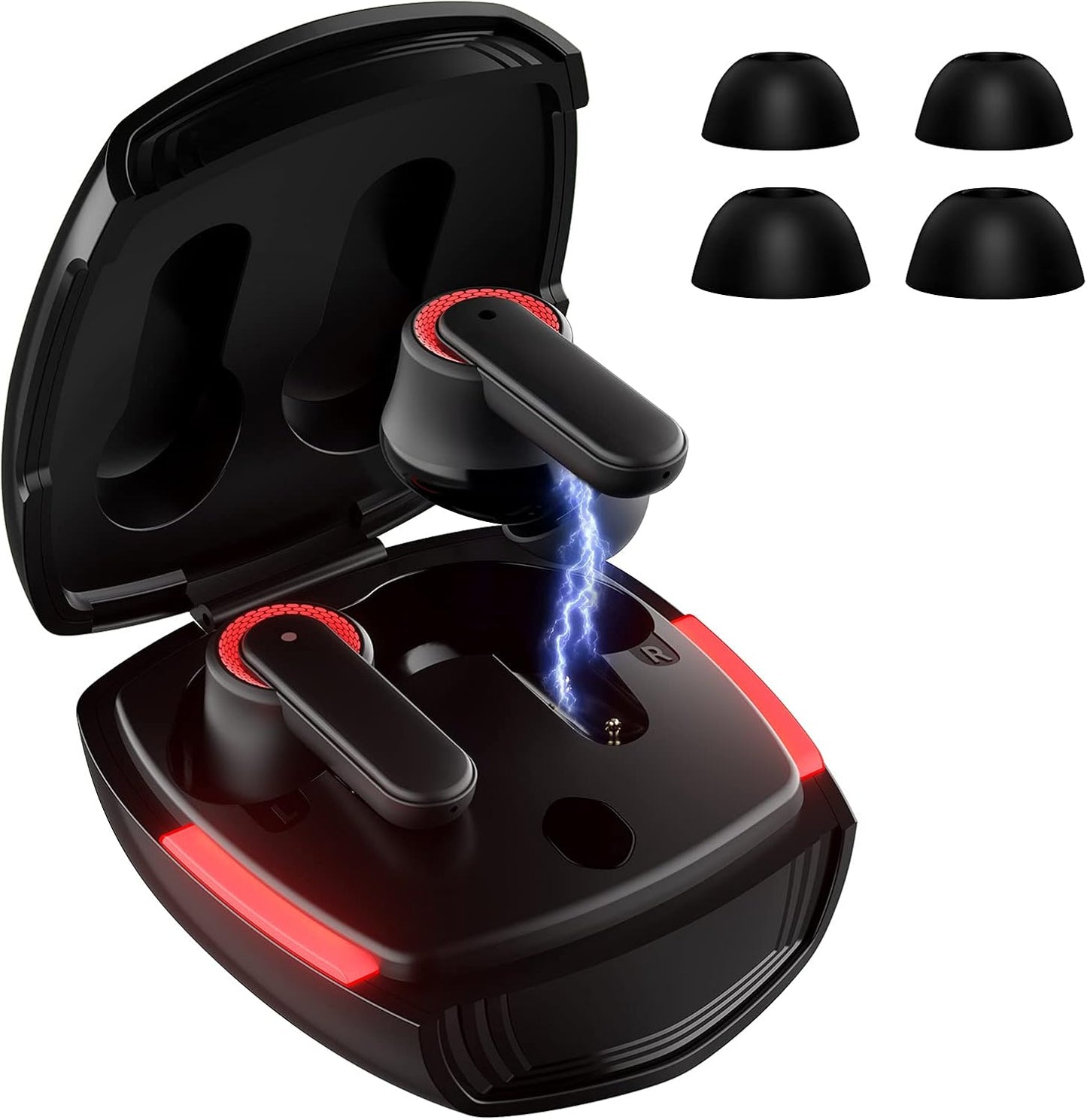 ACAGET True Wireless Earbuds for iPhone & Galaxy - Noise Cancelling Stereo Sound