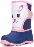 Toddler Warm Boots Girls Winter Snow Boots Waterproof