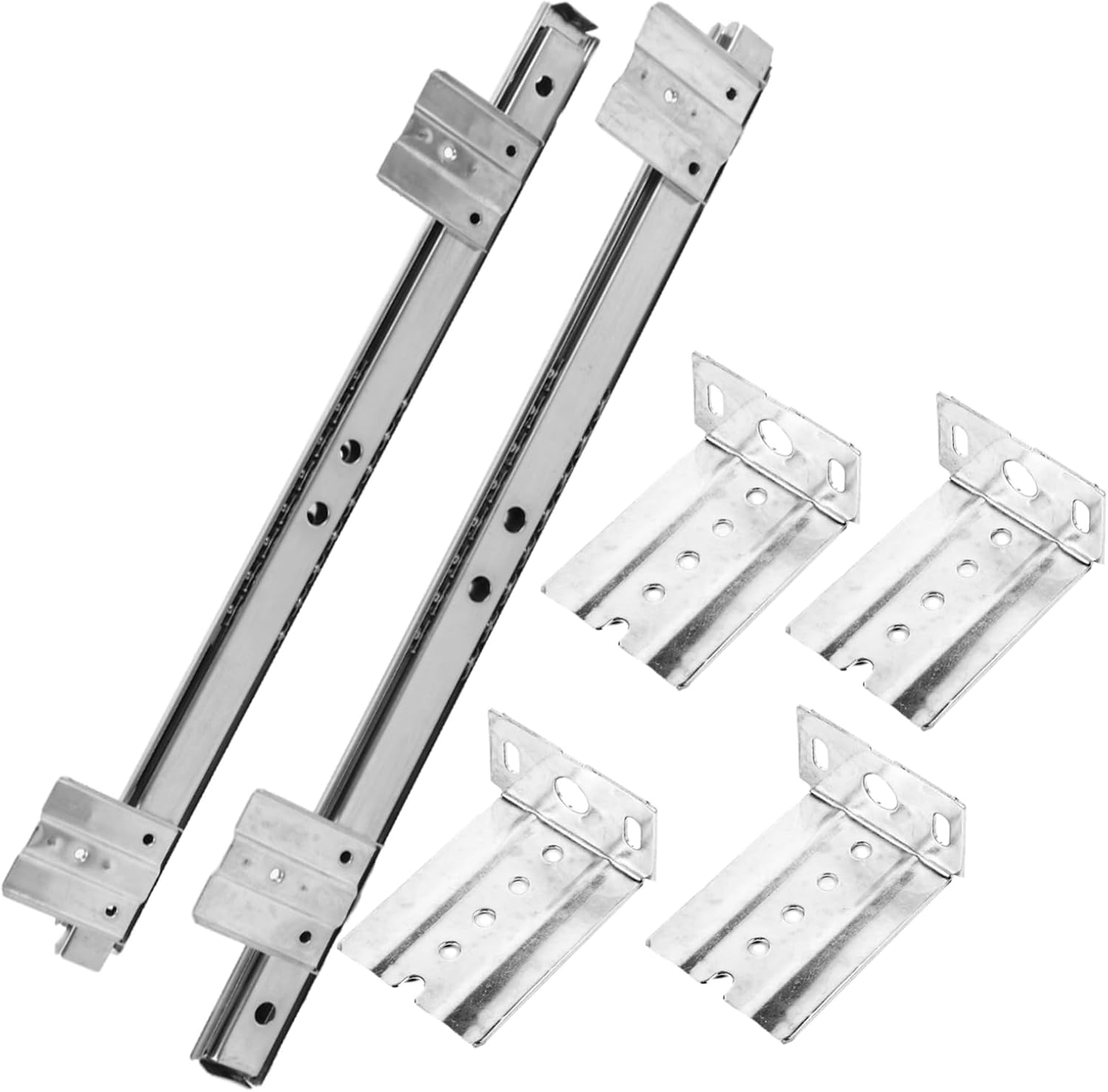 Silent Keyboard Drawer Slides - Easy Install, Durable Design