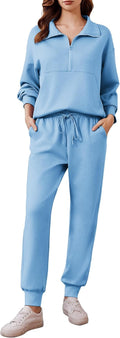 2 Piece Sets for Women Tracksuit - Relaxed Fit Fall Travel Set