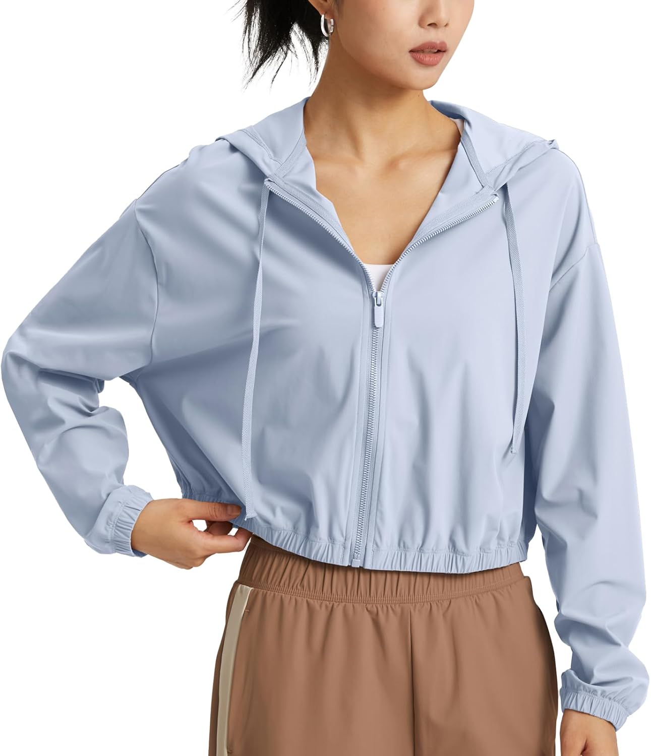 altiland Women's UPF 50+ Sun Protection Cropped Jacket Review