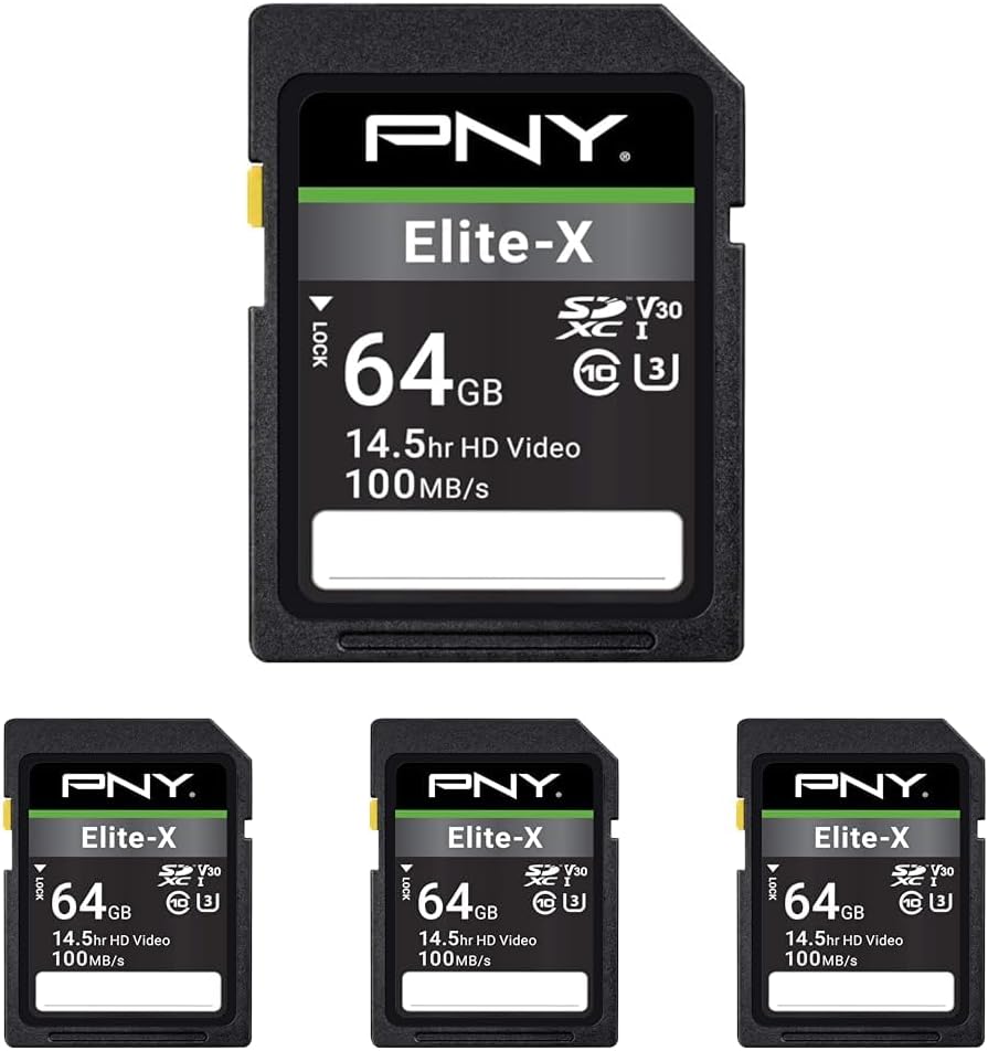 PNY 64GB Elite-X Class 10 U3 V30 SDXC Flash Memory Card Review