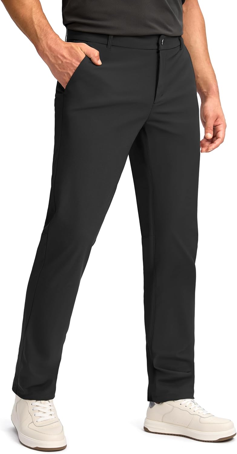 Obla Men's Golf Pants - Slim Fit Stretch Lightweight Design