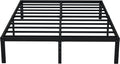 EMODA Queen Metal Platform Bed Frame 14 in - Sturdy, No Box Spring
