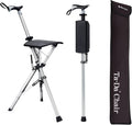 Ta-Da Chair Portable Trekking Pole with Foldable Seat - Lightweight