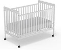 Baby Crib 3-in-1 Convertible Full Size Toddler Bed - Non-Toxic Finish