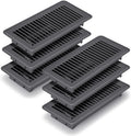 Floor Register Dark Gray and Brown Premium Steel Floor Vent Cover - 6