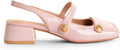 Slingback Mary Jane Heels for Women Low Block Heel (Style M3YQ)