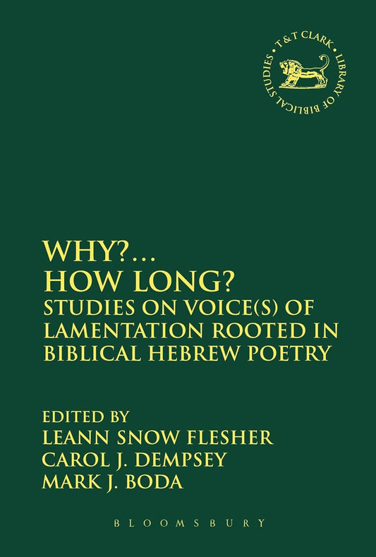 Studies on Voice(s) of Lamentation in Biblical Hebrew Poetry