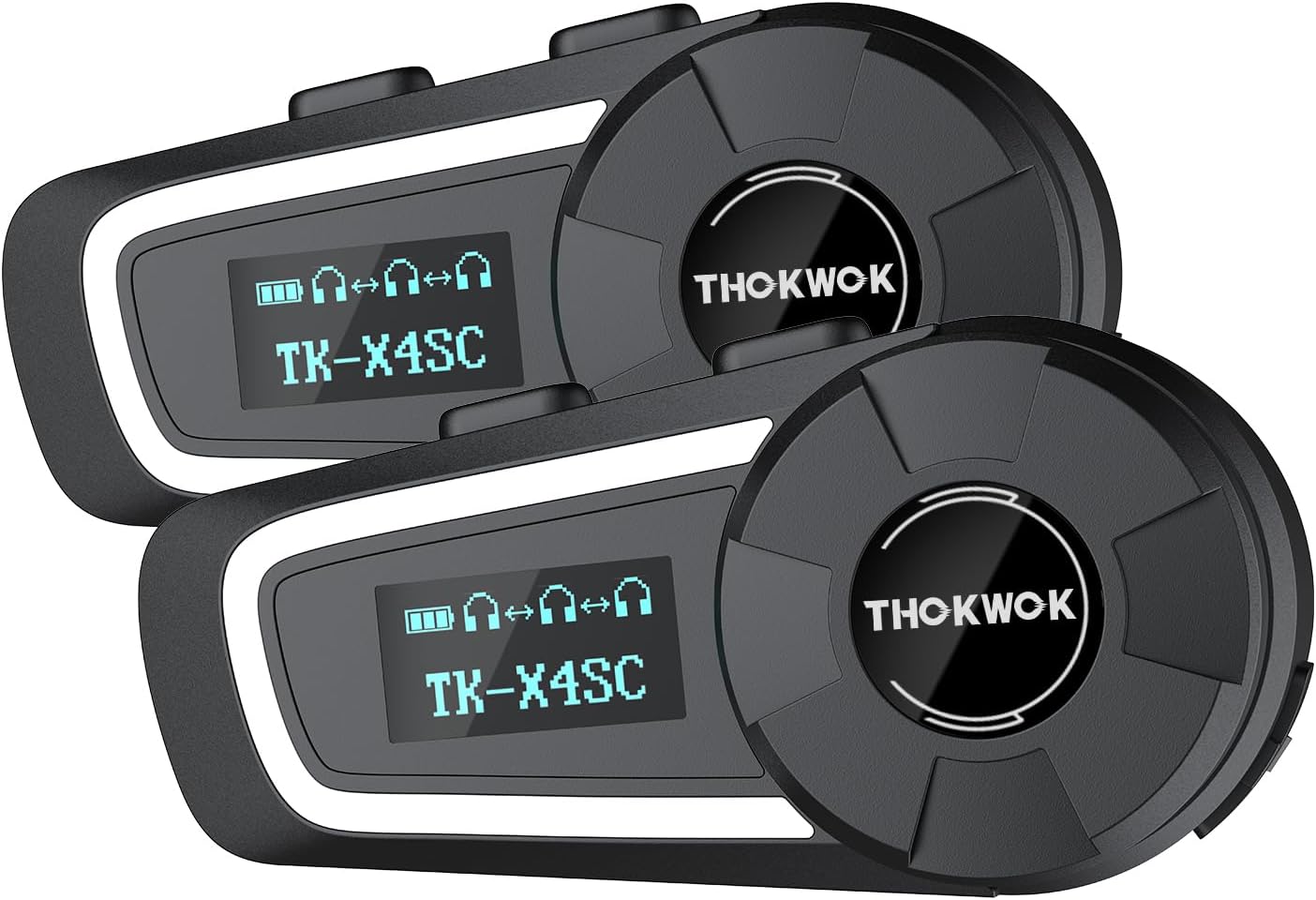 TK-X4SC Motorcycle Bluetooth Headset for 6 Riders with Music Share