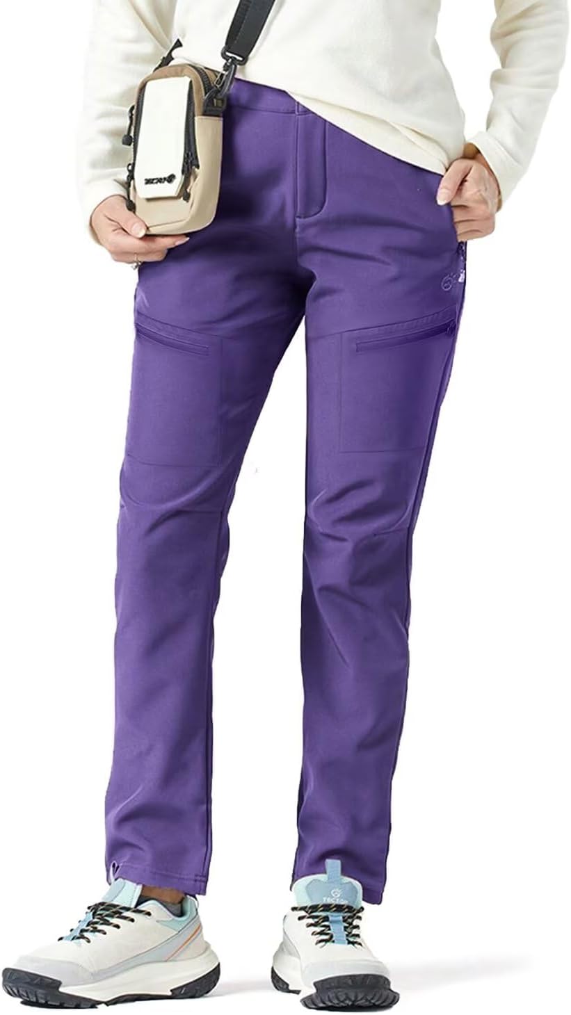 Women's Hiking Cargo Pants Waterproof Quick-Dry Slim Fit Style