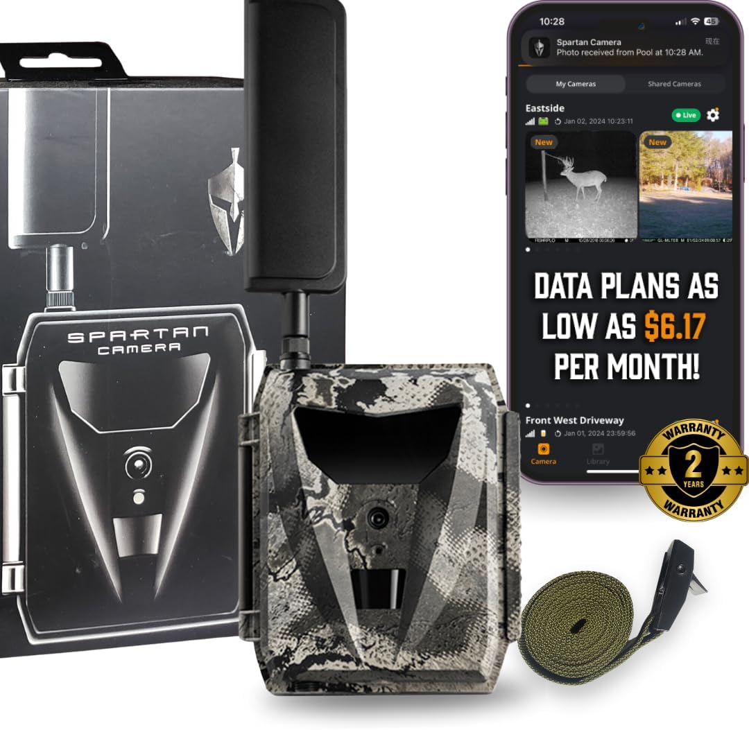 Spartan Camera GoLive 4G LTE Trail Camera with Live Streaming