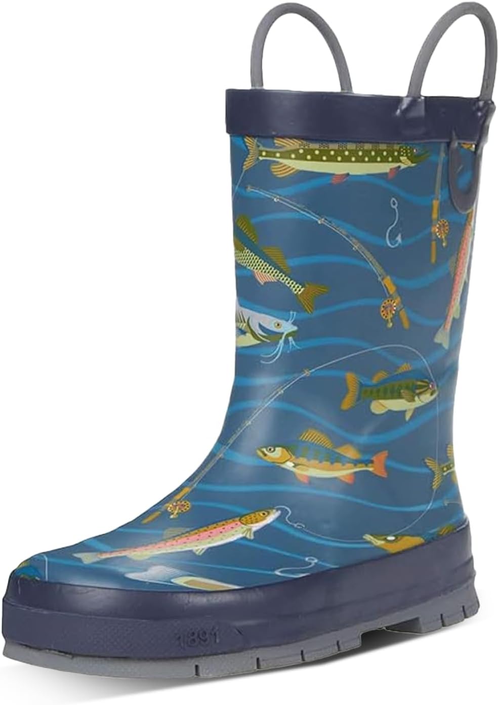 Western Chief Boys Waterproof Printed Rain Boot for Toddlers