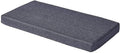 Bench Seat Memory Foam Chair Pads Non-Slip Rubber Back - Comfortable