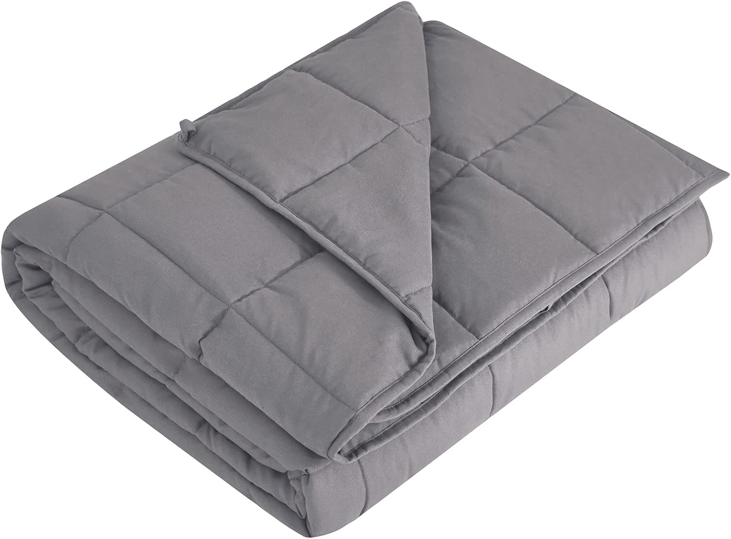 L'AGRATY Weighted Blanket 48x72 15lbs for All-Season Comfort