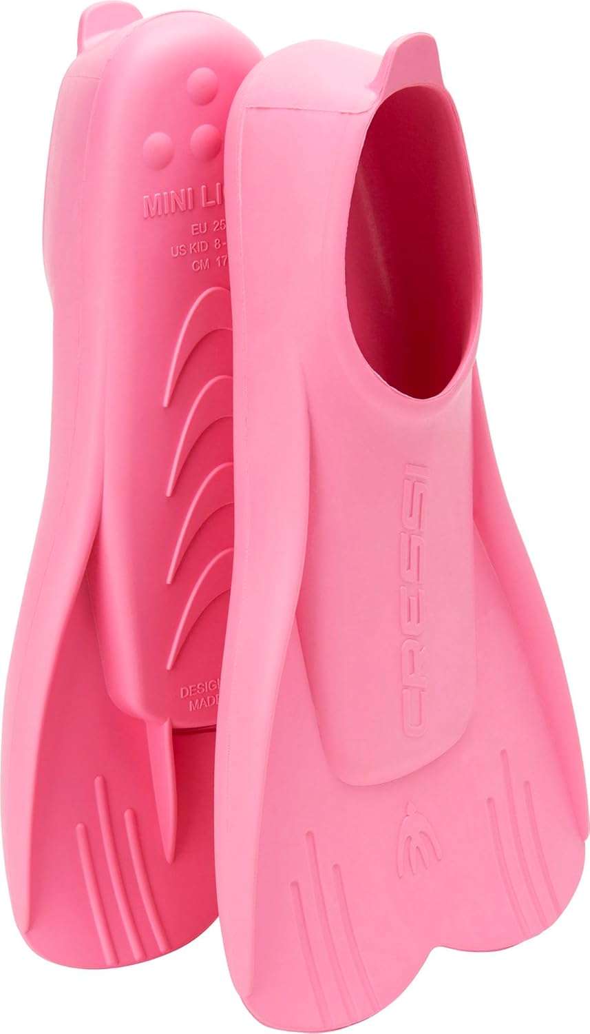 Cressi Short Floating Swim Fins for Kids - Learn to Swim Fun