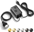 Garbage Disposal Air Switch Kit -Professional- Dual Outlet Sink Button
