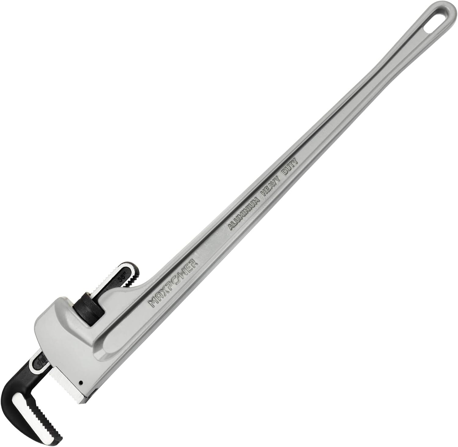 MAXPOWER 36-inch Aluminum Pipe Wrench for Heavy Duty Plumbing