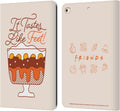 Head Case Designs Friends Tastes Like Feet Leather Wallet Case - iPad