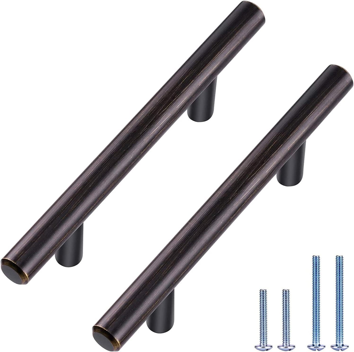 30 Pack Bronze Solid Cabinet Handles for Stylish Home Upgrade
