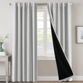 H.VERSAILTEX Full Room Darkening Blackout Curtains for Better Sleep