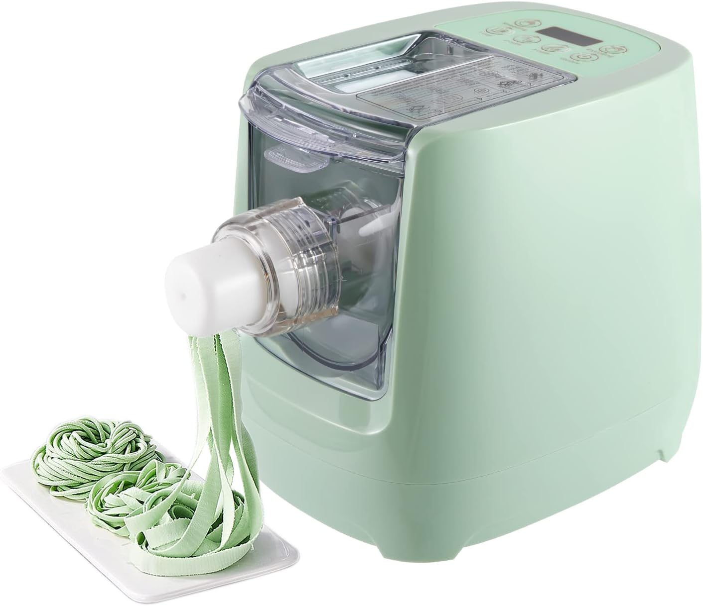 Create 13 Noodle Shapes Effortlessly with the HAPPCUCOE Pasta Maker