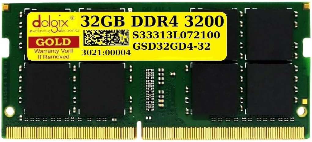 32GB DDR4 3200MHz Laptop Memory SO-DIMM for Enhanced Performance