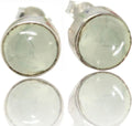 Beautiful Trillion Shape Gemstone Stud Earrings - Elegant Everyday