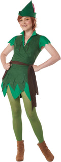 Peter Pan Costume for Women Large - Classic Tunic Set