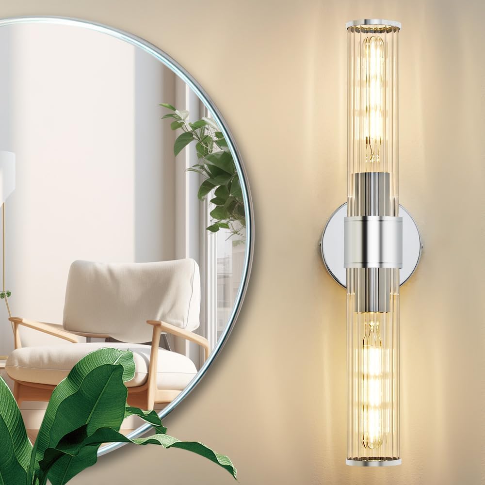 Modern Chrome Bathroom Vanity Light Fixtures for Any Space