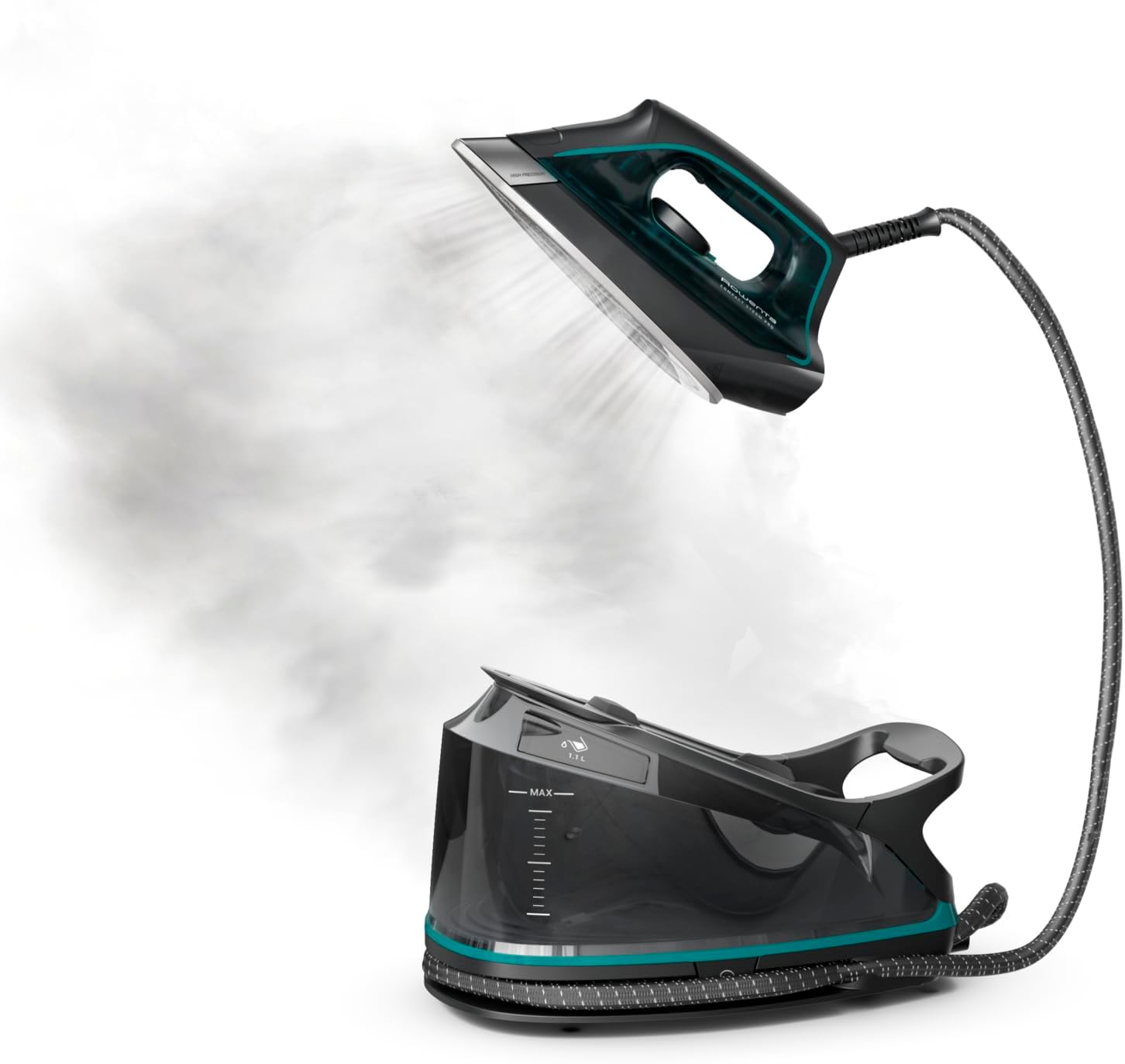 Rowenta Iron for Clothes: High Pressure Steamer with 400 Holes