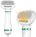Pet Hair Dryer for Small Dogs and Cats - 2-in-1 Dryer and Brush