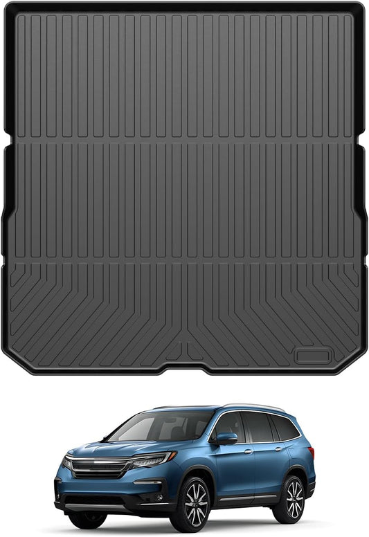 Powerty Trunk Mat for Honda Pilot 2016-2022 - Heavy-Duty Liner