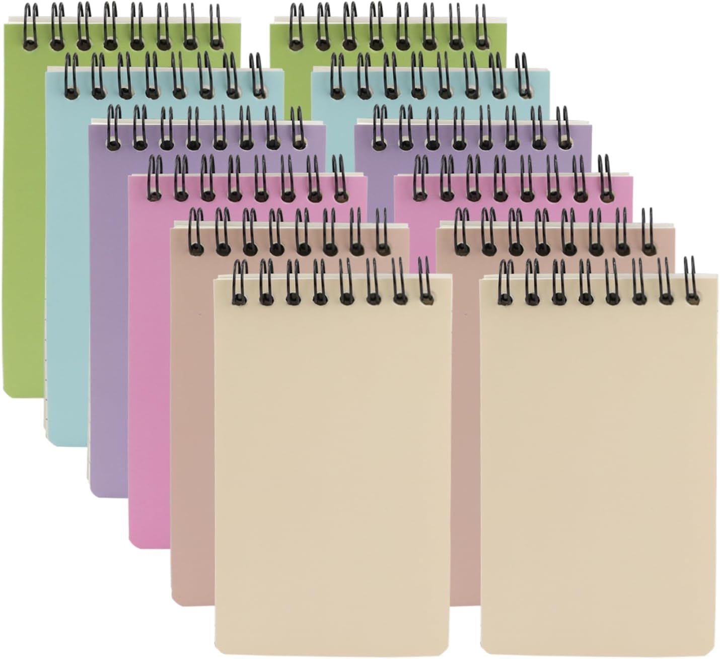 Portable 3x5 Mini Notebooks - 12 Pack