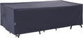 Patio Table Cover 74 x 47 x 27.5 in - Durable Waterproof Protection
