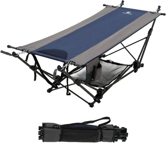 Portable Hammock Bed with Stand - Ultimate Outdoor Relaxation